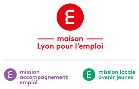 logo Maison Lyon pour l'Emploi, Mission accompagnement emploi et mission locale avenir jeunes